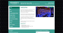 Desktop Screenshot of kennedysbaryork.co.uk